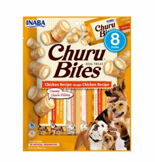 Churu Bites Recompense pentru Caini cu Pui fara cereale - 8 x 12 g