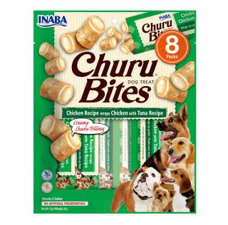 Churu Bites Recompense pentru Caini cu Pui si Ton, fara cereale - 8 x 12 g