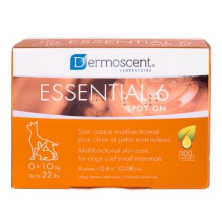 Dermoscent Essential 6 Spot-On Caine 0-10 kg  - 4 pipete