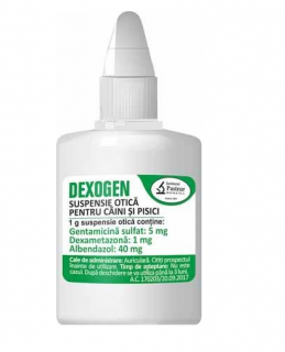 Dexogen suspensie otica - 20 ml