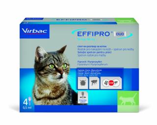 Effipro Duo Cat - 4 pipete