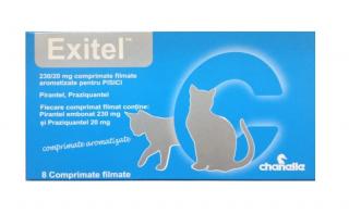 Exitel Cat - 8 comprimate