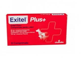 Exitel Plus Flavour Dog - 8 comprimate