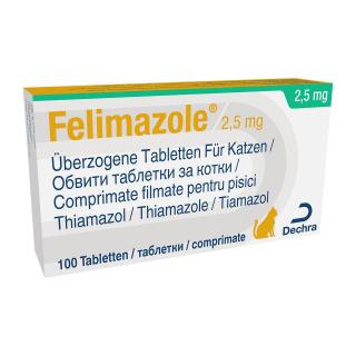 Felimazole 2.5 mg ,   100 comprimate