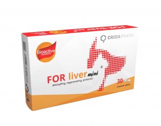 FOR Liver Mini ,   30 tablete masticabile