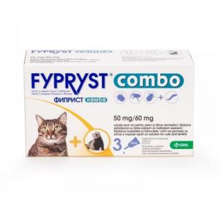 Fypryst Combo Cat 50 mg - cutie cu 3 pipete