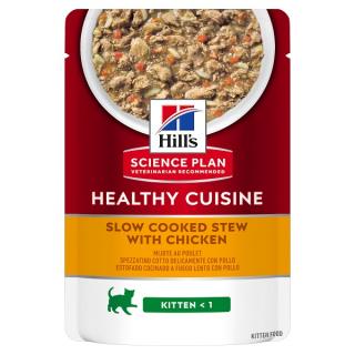 Hill s SP Feline Kitten Chicken and Vegetables Stew - 80 g