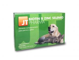 JT Biotin-B-Zinc-Seleniu ,   60 tablete