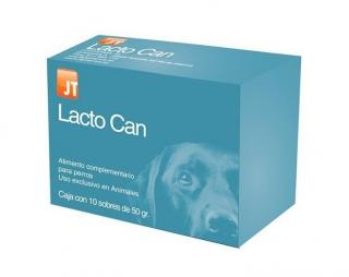 JT Lacto-Can Lapte praf caini - 10 x 50g + biberon (2 tetine)