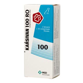 Karsivan 100 mg ,   60 tablete