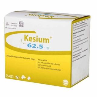 Kesium 62.5 mg ,   Folie de 10 comprimate masticabile