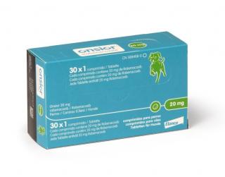 Onsior Dog 20 mg - Folie 6 tablete