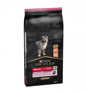 Purina Pro Plan Dog - Medium Puppy Sensitive Skin - Somon ,   3 kg