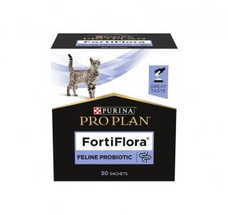 Purina Pro Plan Feline FortiFlora ,   30 plicuri de 1 g