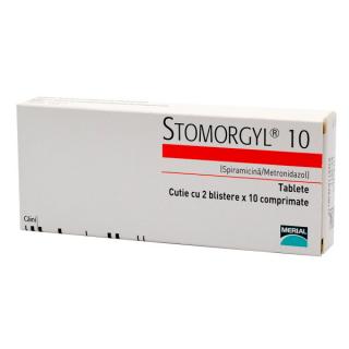 Stomorgyl 10 mg - 20 comprimate