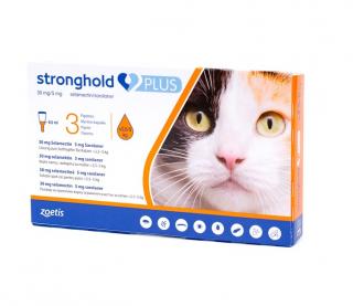 Stronghold Plus 30 mg Pisici (2.5-5 kg) - 3 pipete