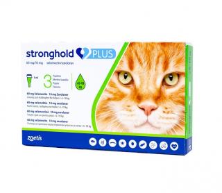 Stronghold Plus 60 mg Pisici (5-10 kg) - 3 pipete