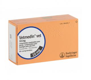 Vetmedin 10 mg - Blister 10 tablete