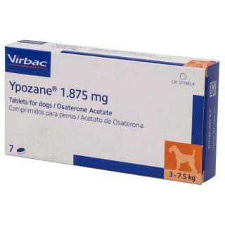 Ypozane 1.875 mg Caini (sub 7.5 kg) - 7 tablete