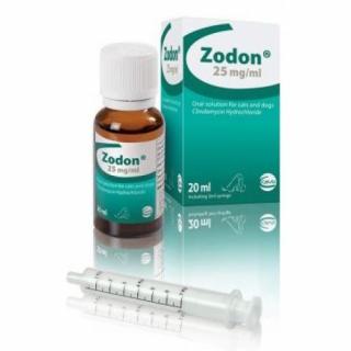 Zodon 25 mg - 20 ml solutie orala pentru caini si pisici