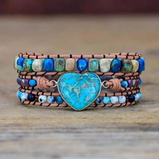 Bratara Boho Blue