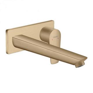 Baterie lavoar perete Talis E Hansgrohe cu pipa 22,5 cm