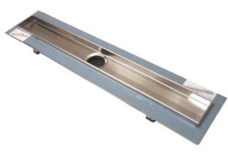 Canal de dus TECE drainline drept, cu flansa si banda de etansare Seal System L 1200mm