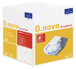 WC suspendat cu capac O.Novo 5660HR01 VILLEROYBOCH Direct Flush Kombi