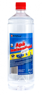 Apa demineralizata Simplu, 1L