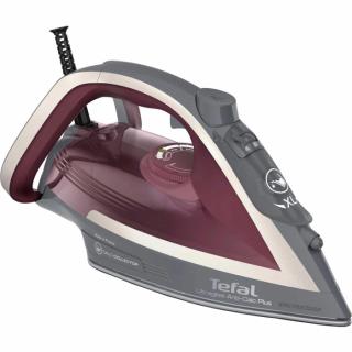 Fier de calcat TEFAL UltraGliss Plus FV6840E0, 270ml, 2800W, 260g min, talpa Durilium AirGlide, visiniu-gri