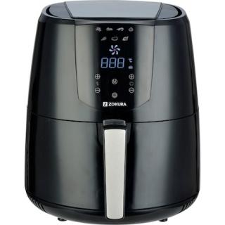 Friteuza cu aer cald Zokura Z1231, 1400W, 3.2 L, Negru