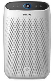 Purificator de aer Philips AC1214 10, Tehnologie AeraSense, Tehnologie VitaShield, Feedback real privind calitatea aerului, Conectivitate Bluetooth, 4 setari manuale, 3 moduri automate, afisaj digital