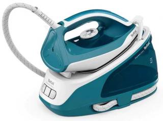 Statie de calcat TEFAL Express Easy SV6131E0, 2200W, 350g min, talpa ceramica, 1.7l, Alb-Albastru - Tefal