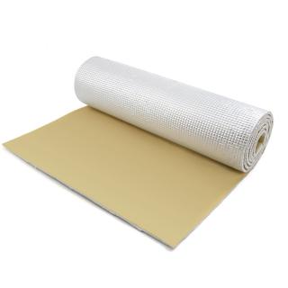 Insonorizant auto cu strat din aluminiu, dimensiune 100cm x 100 cm x 6mm
