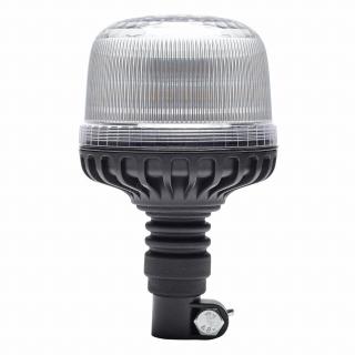 Lampa stroboscopica 12-24V cu sticla transparenta 24LED IP66 cu prindere pe suport