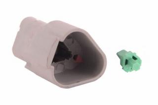 Mufa conector seria DT 3  pini mama  DT04-3P CO-DT03F 119066