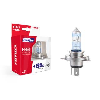 Set becuri cu halogen H4 12V 60   55W LumiTec LIMITED + 130% DUO BOX