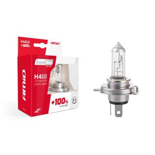 Set becuri cu halogen H4 12V 60   55W LumiTec SILVER + 100% DUO BOX