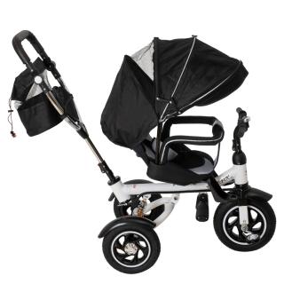 Tricicleta si Carucior pentru copii Premium TRIKE FIX V3 culoare Neagra