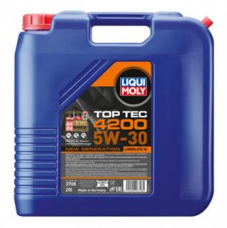 Ulei de motor 5W-30 Liqui Moly Top Tec 4200 5W 20litri