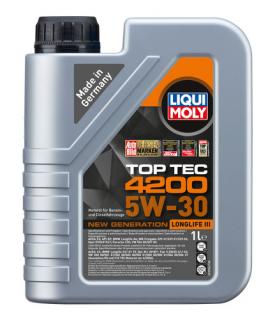 Ulei de motor Liqui Moly Top Tec 4200 5W-30 1 litru