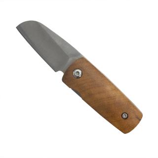 Briceag Shiro, Camping  Drumetie, Otel Inoxidabil 440C, Maner Lemn Shiro, 9.5 cm