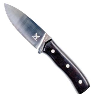 Cutit Bear, Vanatoare  Bushcraft, Otel Inoxidabil 440B, Maner Lemn Ebony, 22 cm