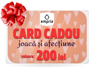 Card Cadou Joaca si Afectiune, Empria, 200 lei