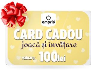 Card Cadou Joaca si Invatare, Empria 100 lei