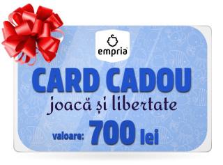 Card Cadou Joaca si Libertate, Empria, 700 lei