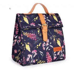 Geanta pentru Picnic, Cooler Bag, Mica, Flori