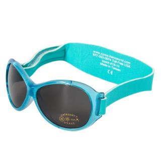 Ochelari de Soare pentru copii, 2-5 ani, Retro, Oval Aqua