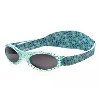 Ochelari de Soare pentru Copii, Bubzee, 2-5 ani, Green Confetti