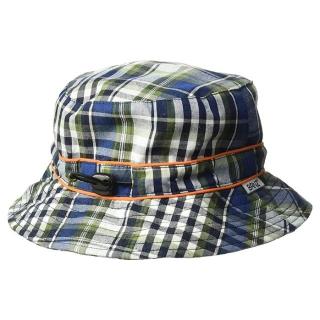 Palarie Copii Bucket, Protectie Solara UPF50+, Navy Check, 4 - 6 ani